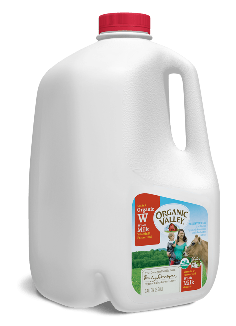 Whole Milk Plastic Half Gallon - Garelick Farms®